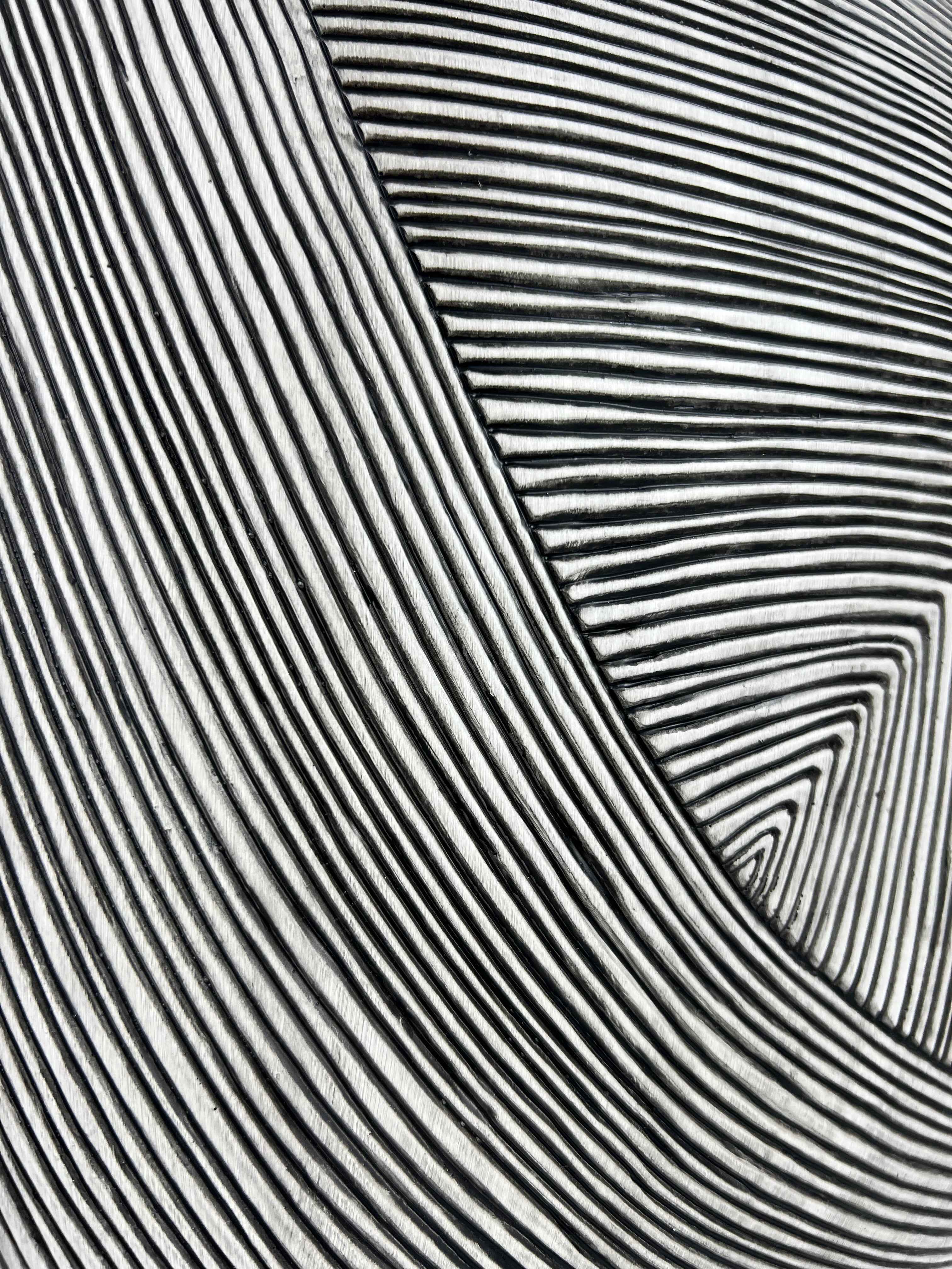 Contour Line Sculpture