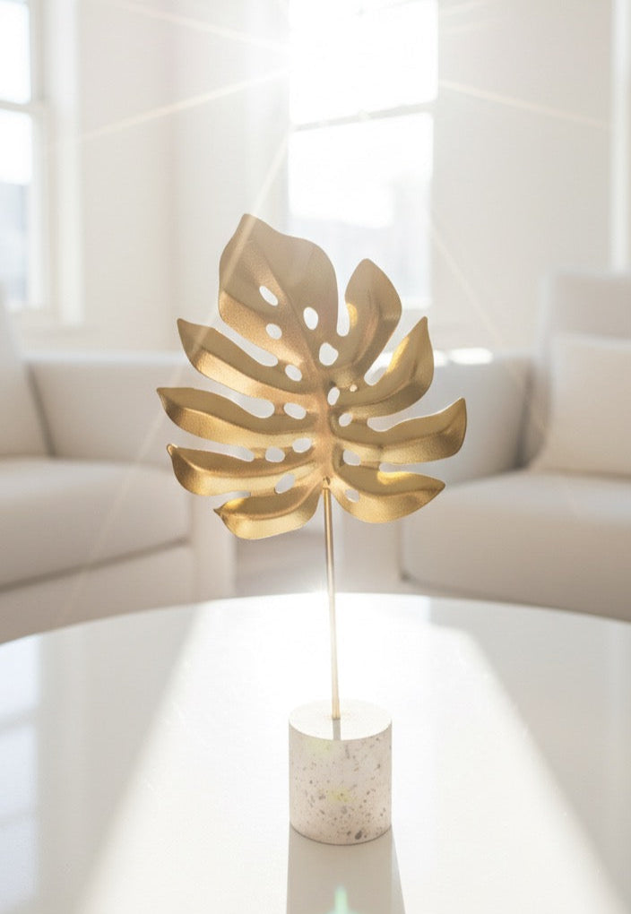 Monstera Leaf Sculpture