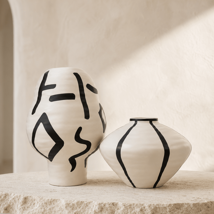 Abstract Contour Duo - Figi Home