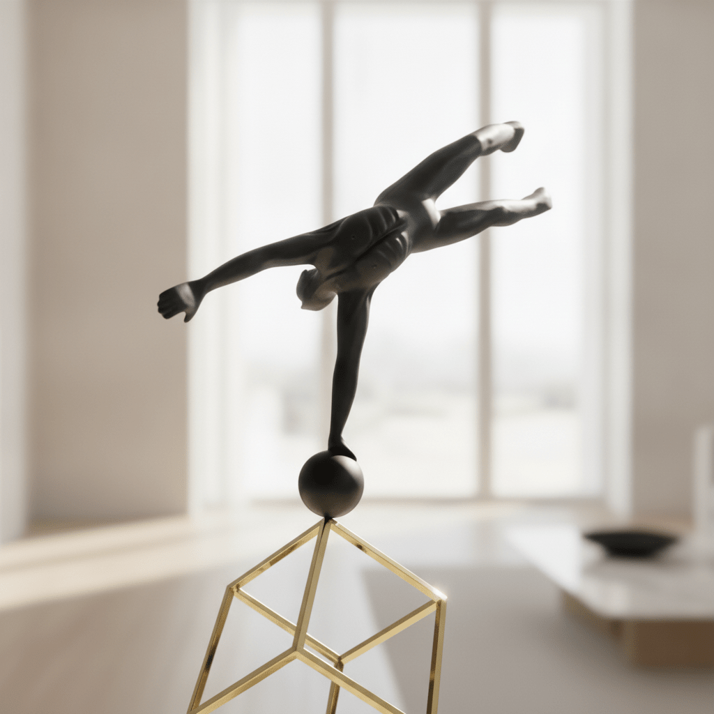 Abstract Figure Sculpture - Figi Home