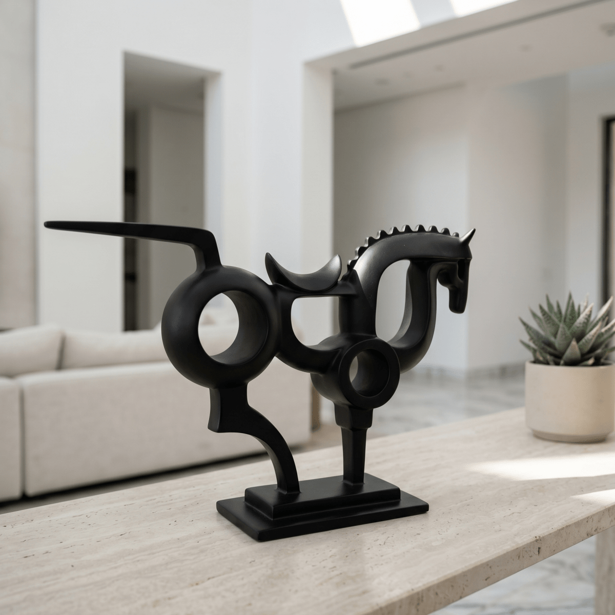 Abstract Horse Sculpture - Figi Home
