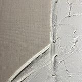 Abstract Ivory Canvas - Figi Home