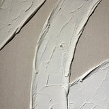 Abstract Ivory Canvas - Figi Home