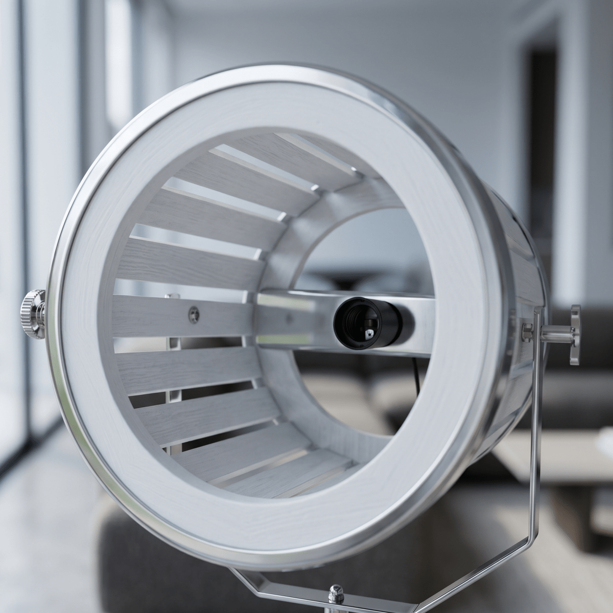 Big White Spotlight Lamp - Figi Home