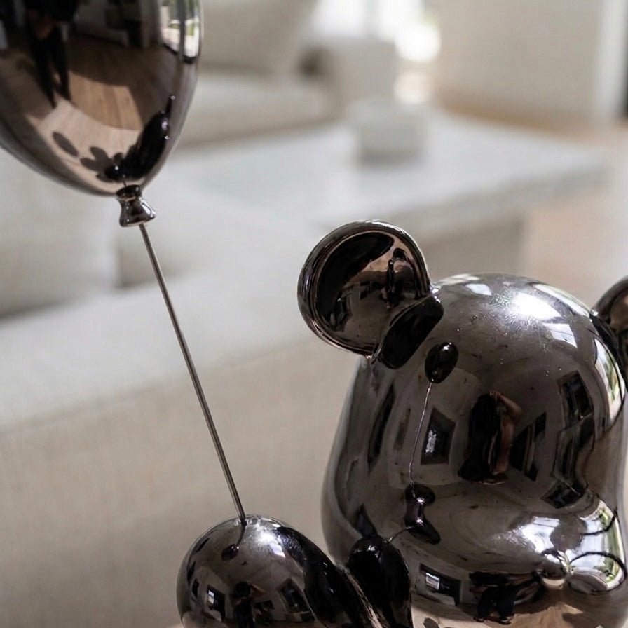 Black Balloon Bear - Figi Home