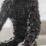Black Modular Figure Sculpture - Figi Home