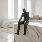 Black Modular Figure Sculpture - Figi Home