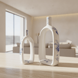 Blue Arch Vases - Figi Home