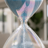 Blue Sand Iridescent Glass - Figi Home