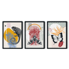Botanical Geometry Trio - Figi Home