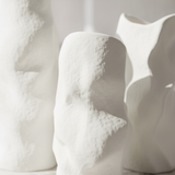 Set of 3 Organic Wavey Vases