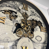 Cartographer's Gear Wall Clock - Figi Home