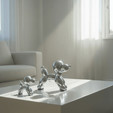 Chrome Pup Décor - Figi Home