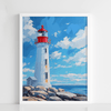 Coastal Beacon Art - Figi Home