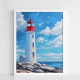 Coastal Beacon Art - Figi Home