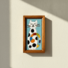 Colorful Cat Tile - Figi Home