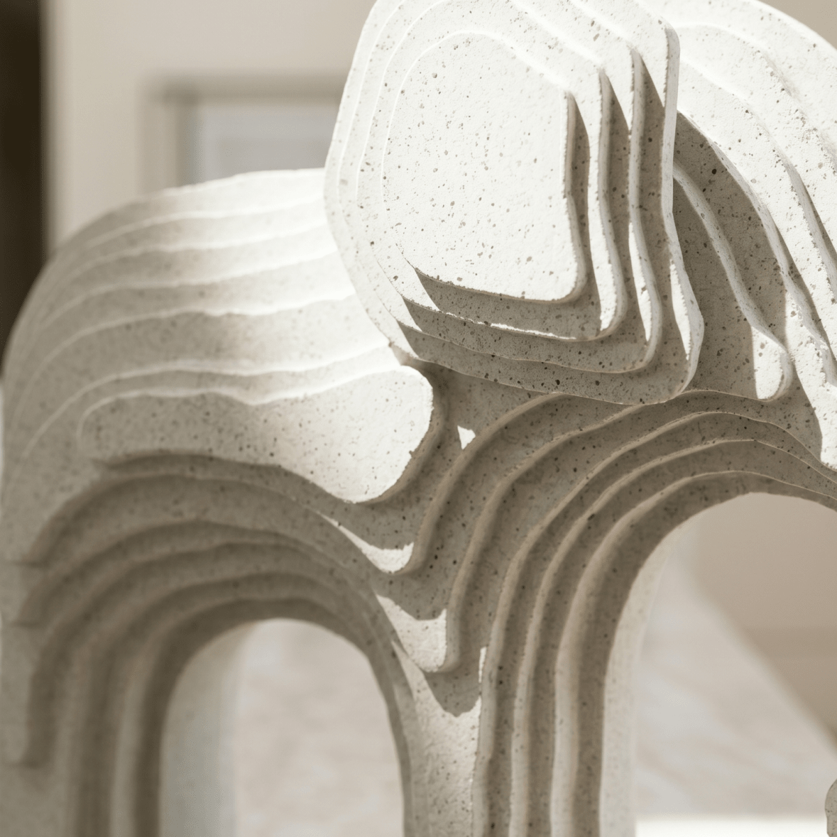Contour Elephant Sculpture - Figi Home