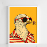 Cool Seagull Print - Figi Home
