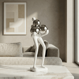 Cosmic Embrace Modern Sculpture - Figi Home