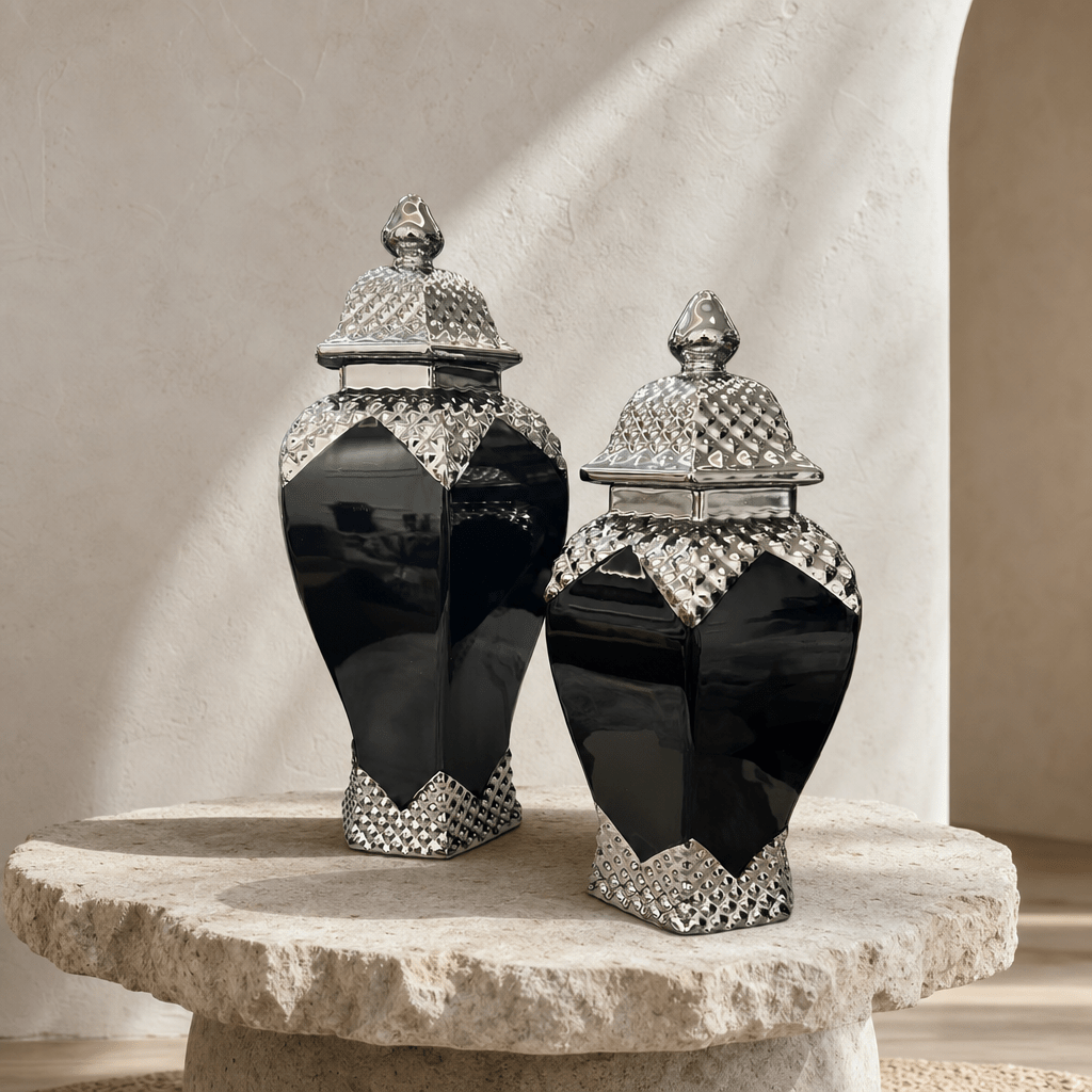 Dark Gem Urns - Figi Home