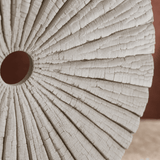 Distressed Radial Sculpture - Figi Home