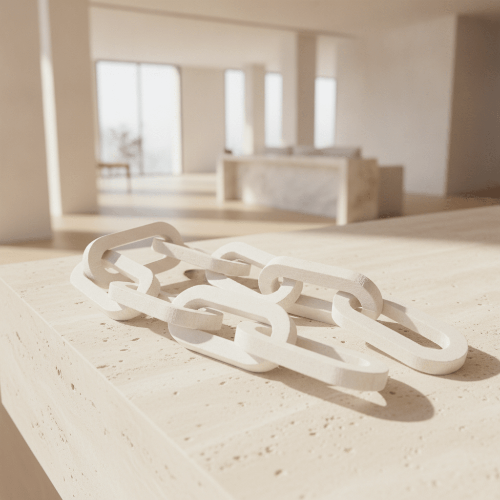 Distressed Wood Chain - Figi Home