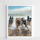Ocean Paws Print