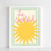 Le Soleil Print