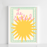 Le Soleil Print