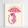 Glam Leopard Print