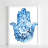 Mystic Hamsa Gaze