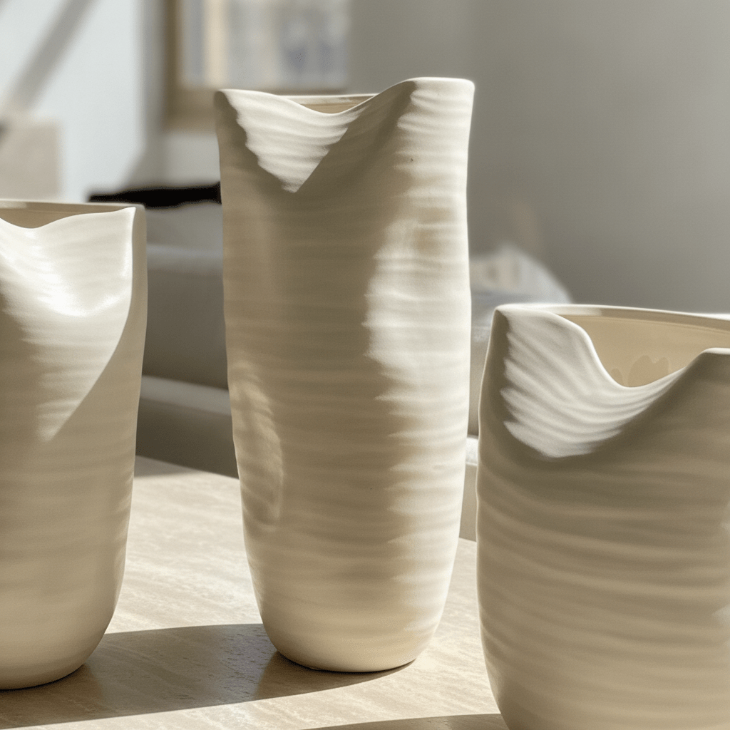 Driftwave Vase Trio - Figi Home