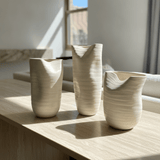Driftwave Vase Trio - Figi Home