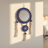 Evil Eye Tassel Mirror - Figi Home
