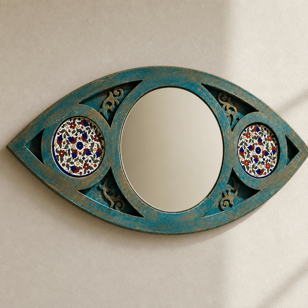 Eye Shaped Mirror - Figi Home