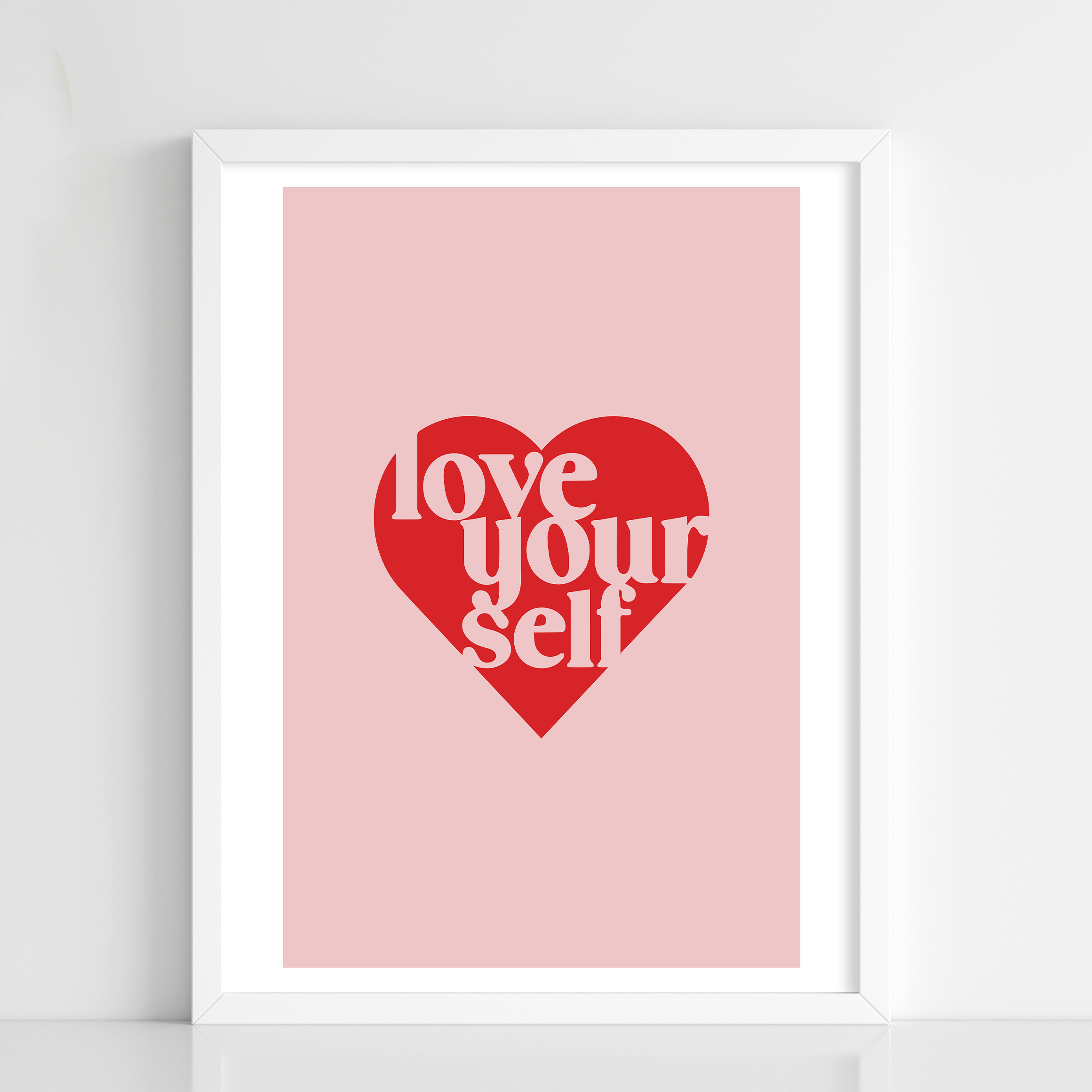 “Love Yourself” Heart