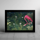 Flamingo in the Secret Garden - Figi Home