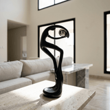 Fluid Swan Sculpture - Figi Home