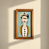 Frida Kahlo Portrait Tile - Figi Home
