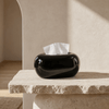 Glossy Oval Tissue Box - Figi Home