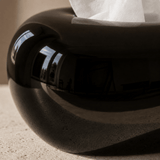 Glossy Oval Tissue Box - Figi Home