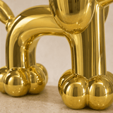Gold Balloon Dog Sculpture - Figi Home