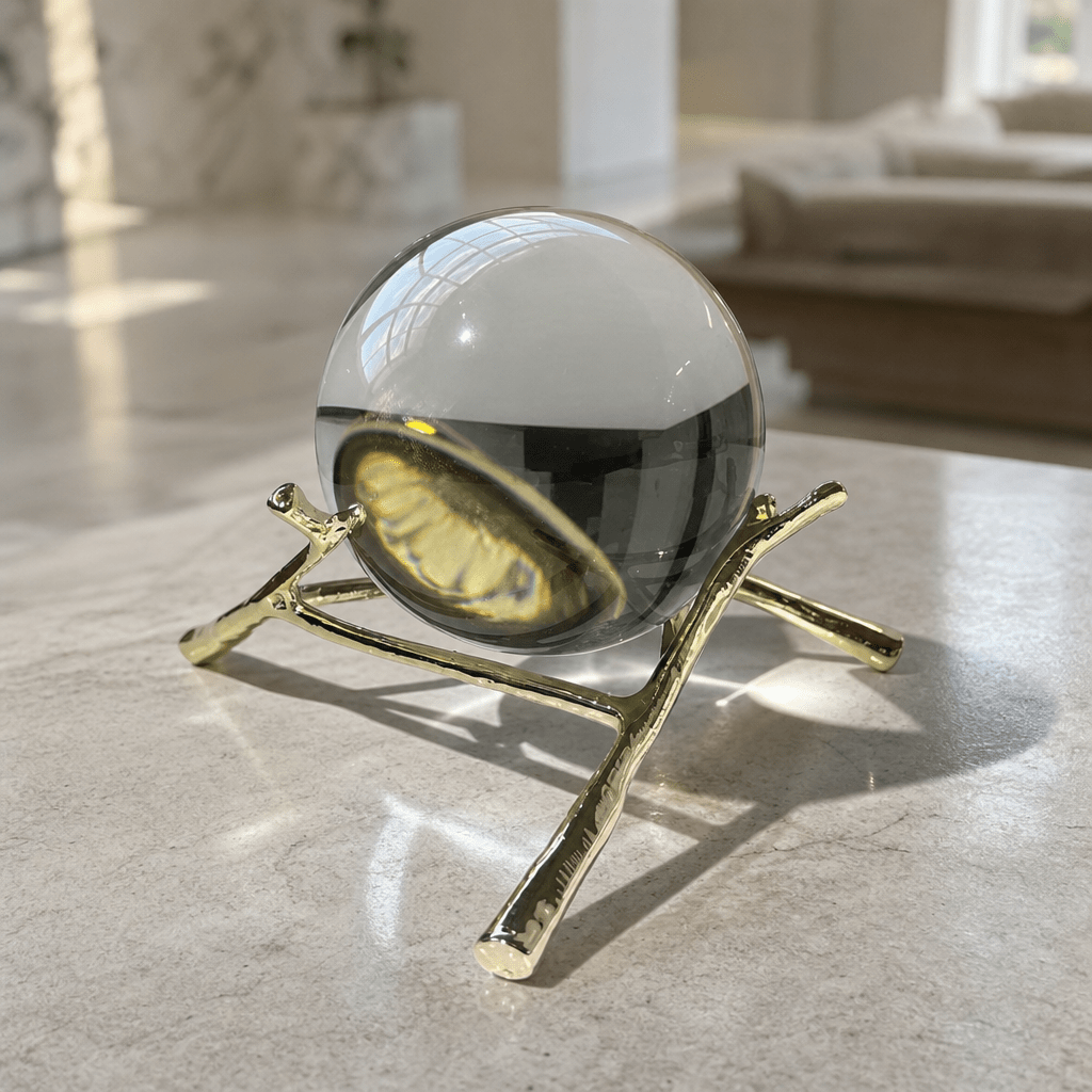 Gold Branch Orb - Figi Home