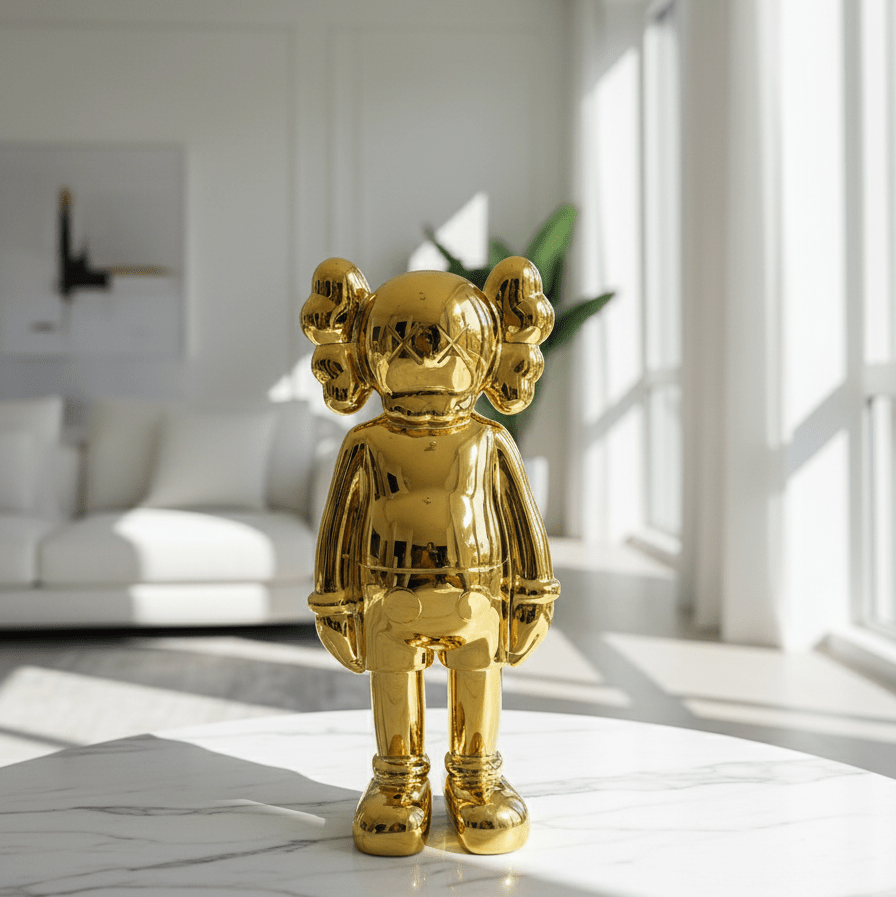Golden Companion Sculpture - Figi Home
