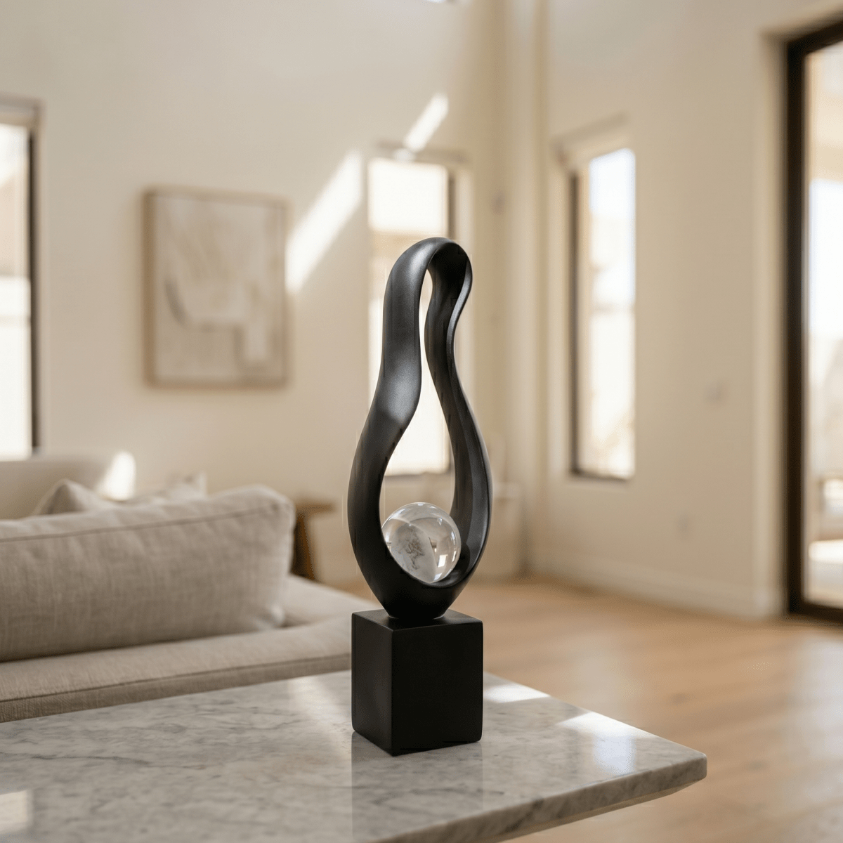 Infinity Loop Sculpture - Figi Home