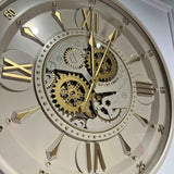 Ivory Skeleton Wall Clock - Figi Home