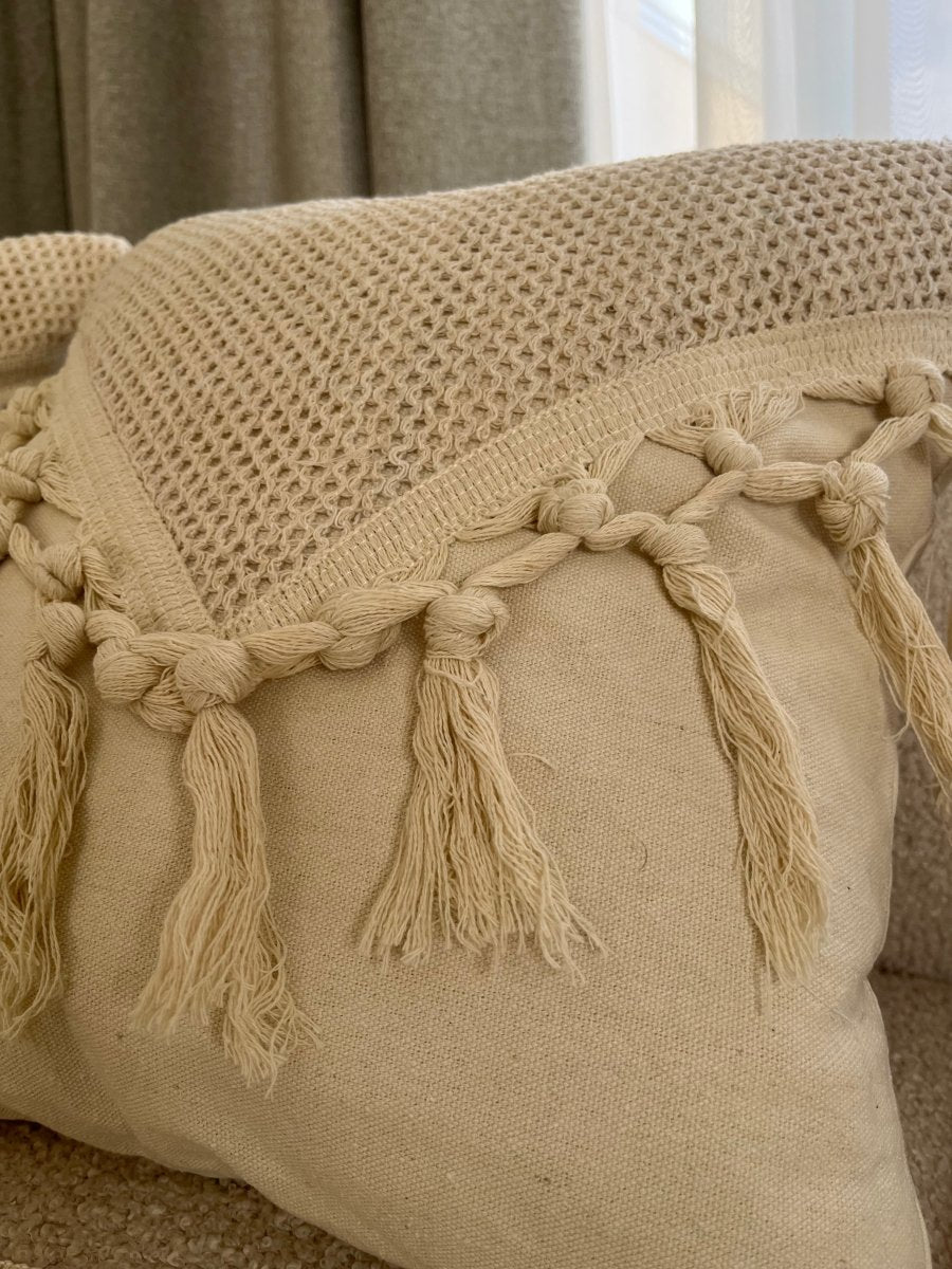 Ivory Weave Lounge Set - Figi Home