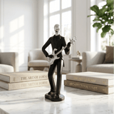 Jazz Man Guitar Sculpture - Figi Home