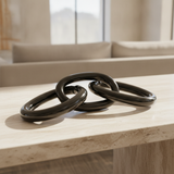Black Chain Sculpture
