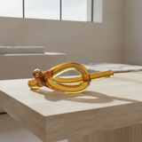 Amber Glass Knot